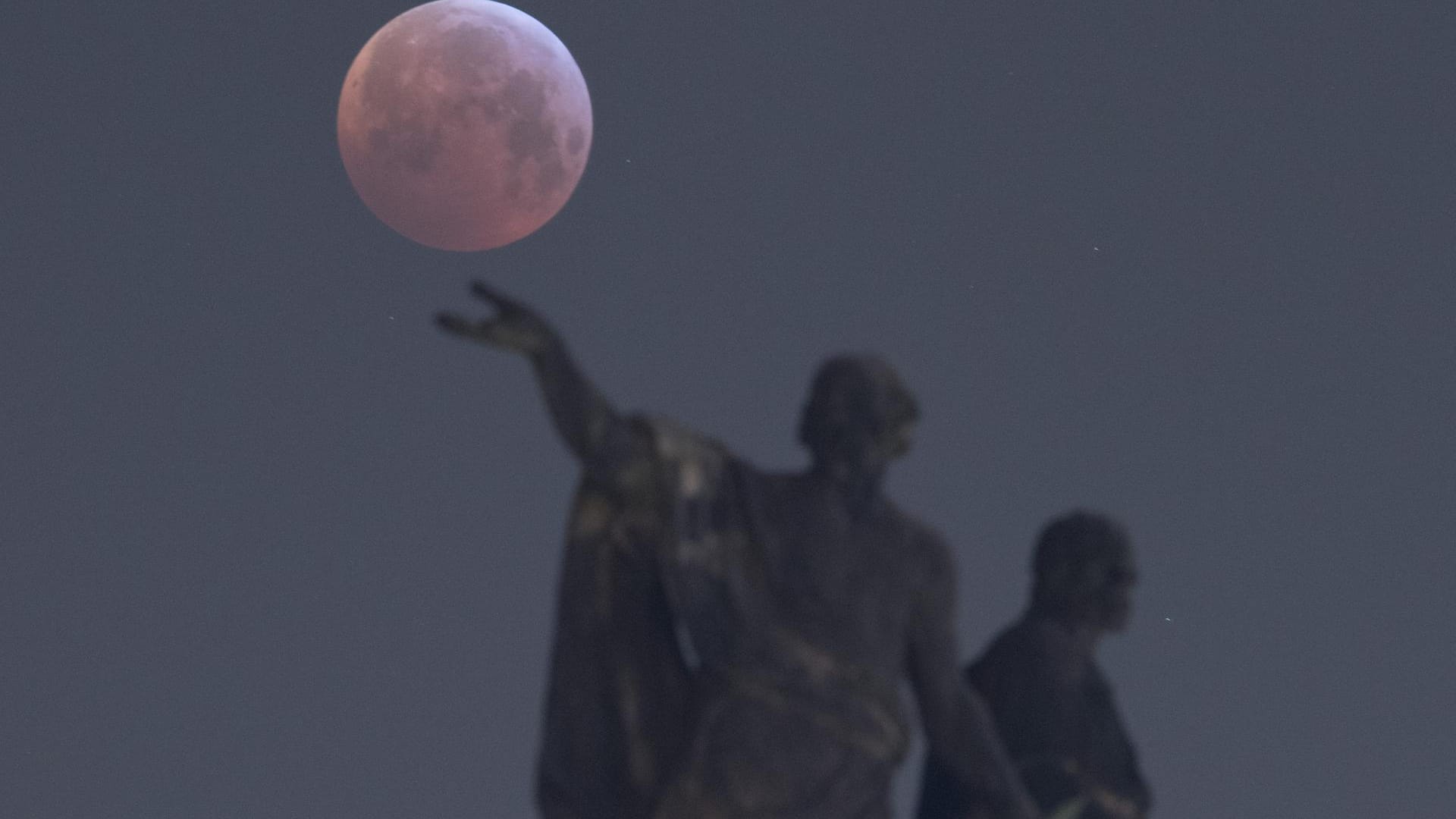 Über Dresden war das Phänomen ebenfalls deutlich zu sehen.