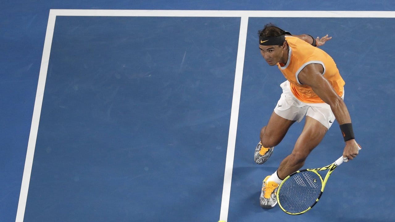 Rafael Nadal hatte im Viertelfinale keine Mühe mit Francis Tiafoe.