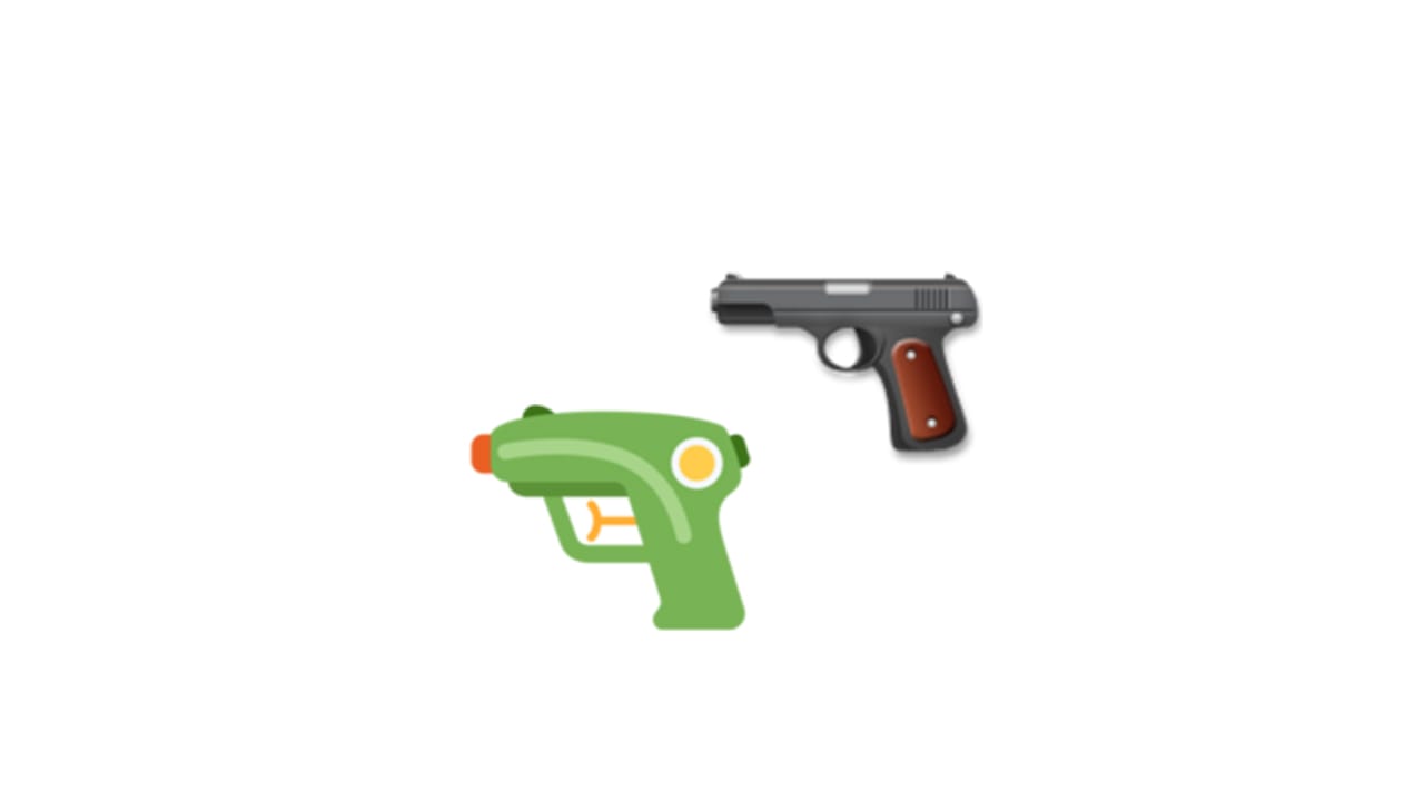 Pistolen-Emoji