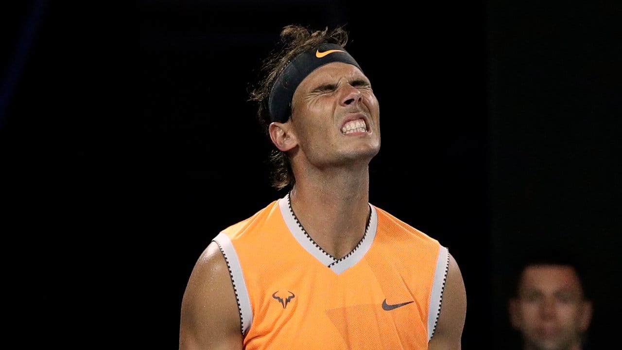 Rafael Nadal muss sich im Finale der Australian Open geschlagen geben.