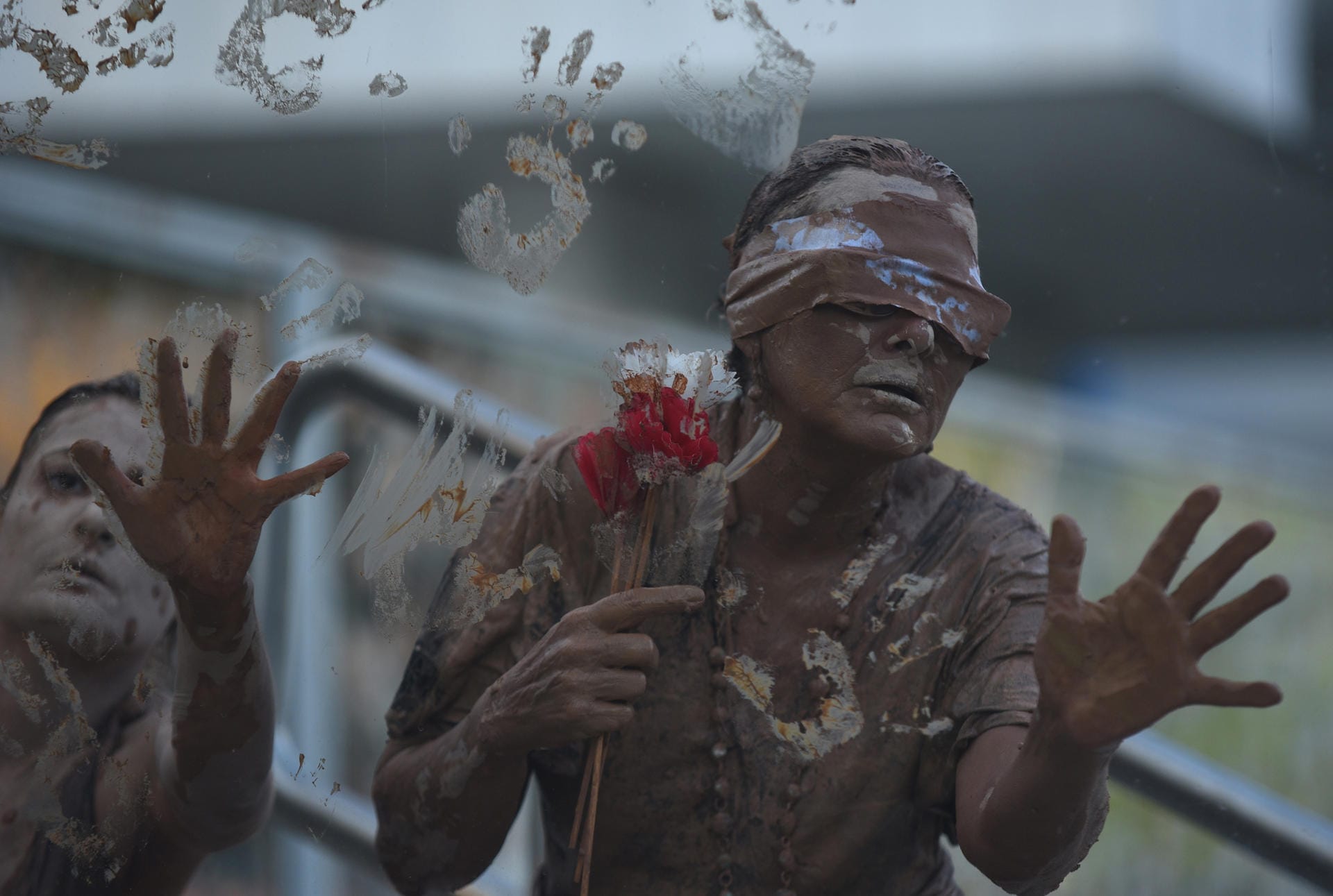 Demonstration nach Dammbruch in Brasilien