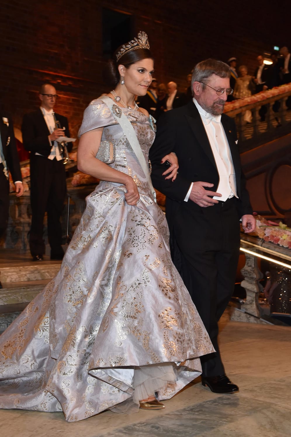 10. Dezember 2016: Auch zum Nobelpreis-Bankett kam Victoria schon mal zu einer eleganten Ballrobe von H&M.