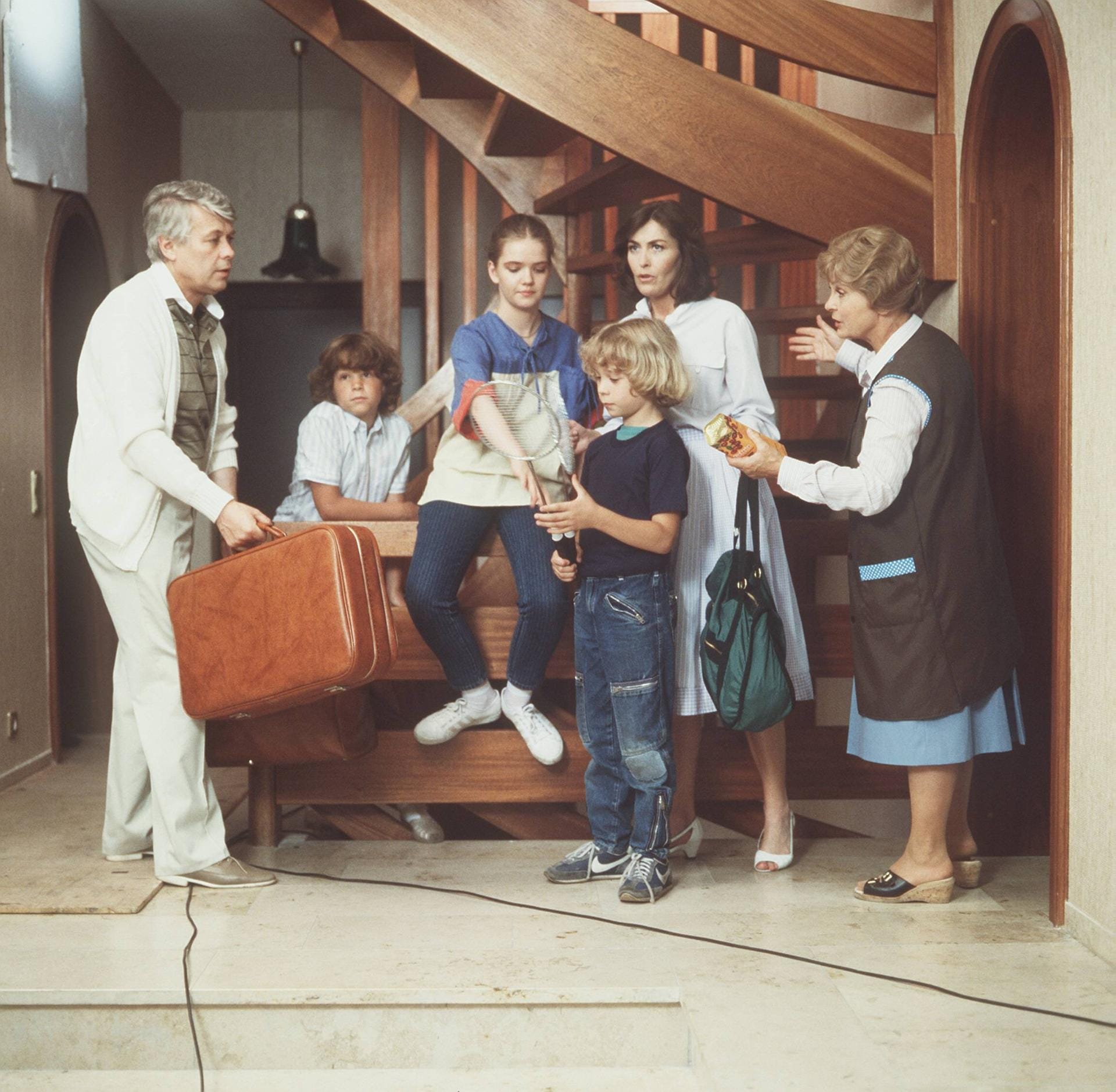 Alle unter einem Dach: Die gesamte Familie zieht in Werners Haus.