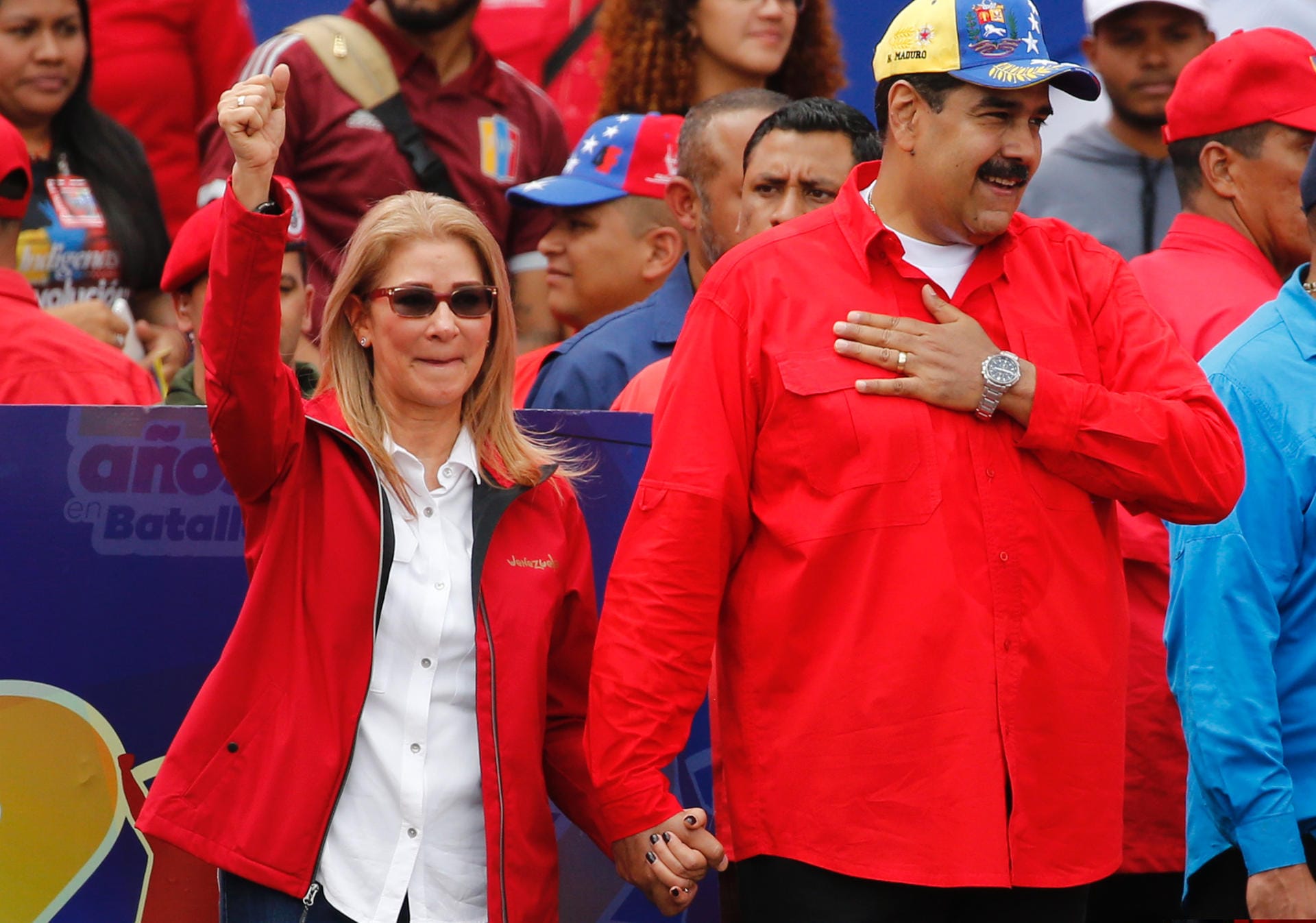 Nicolas Maduro, Cilia Flores