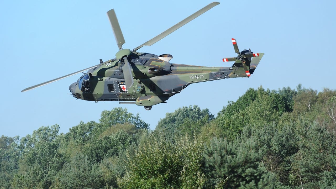 Die Bundeswehrhubschrauber vom Typ NH 90 können derzeit nur eingeschränkt eingesetzt werden.