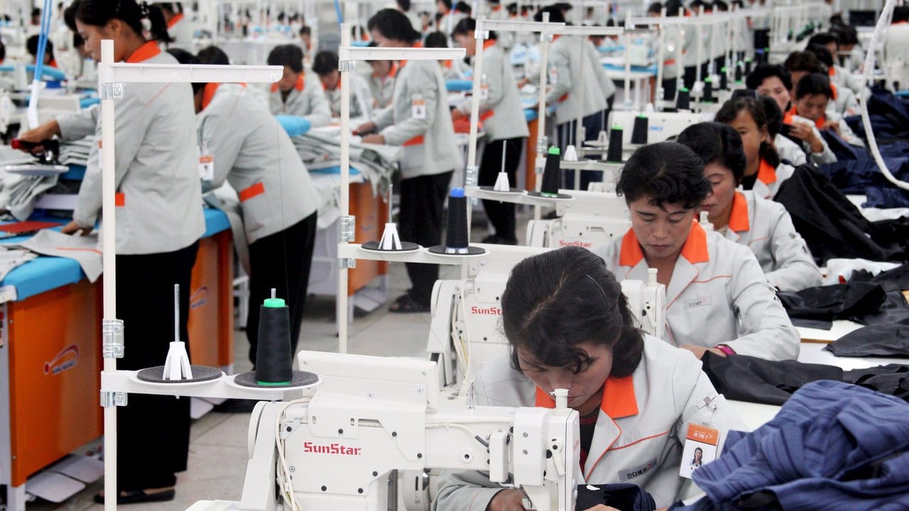 In der inzwischen aufgelösten Sonderwirtschaftszone Kaesong produzierten nordkoreanische Arbeiter für südkoreanische Firmen.