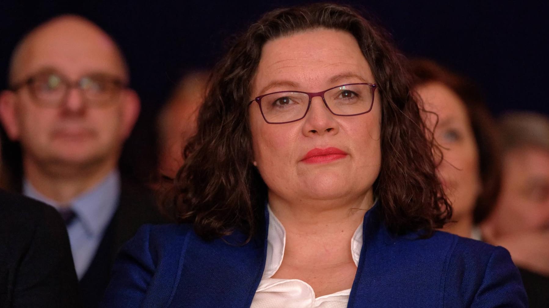 SPD-Chefin Andrea Nahles: Die Anhänger der Partei sind skeptisch, ob sie die Wahlergebnisse verbessern kann – in der Gesamtbevölkerung sieht es noch düsterer aus.