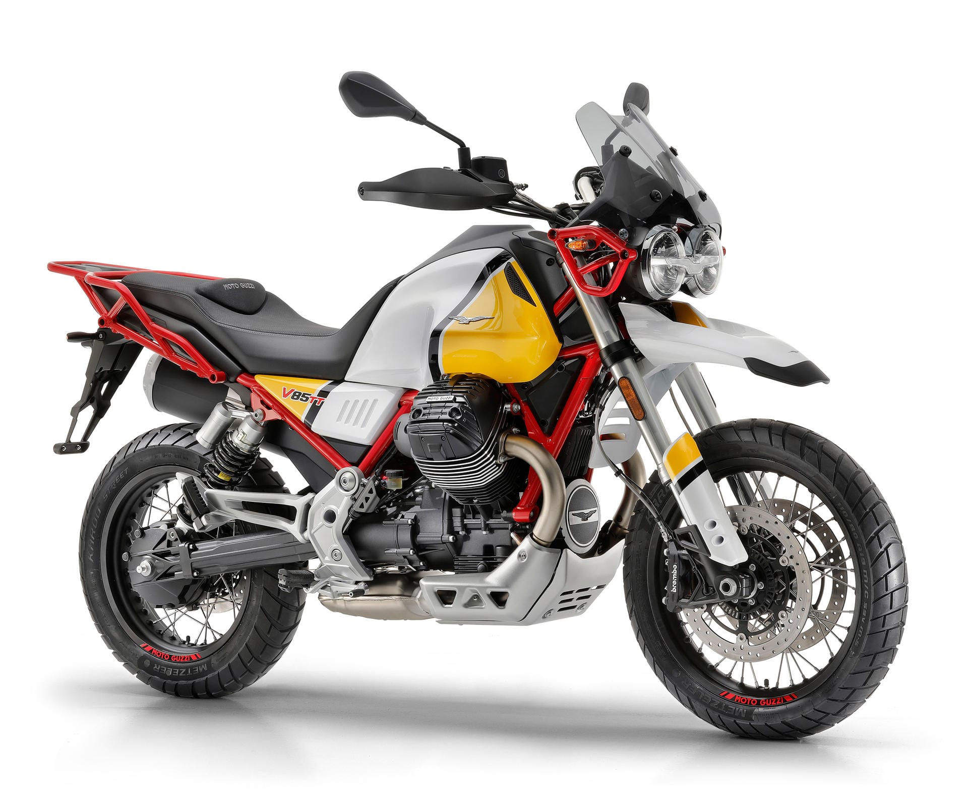 Klassische Enduro: Moto Guzzi V85 TT.