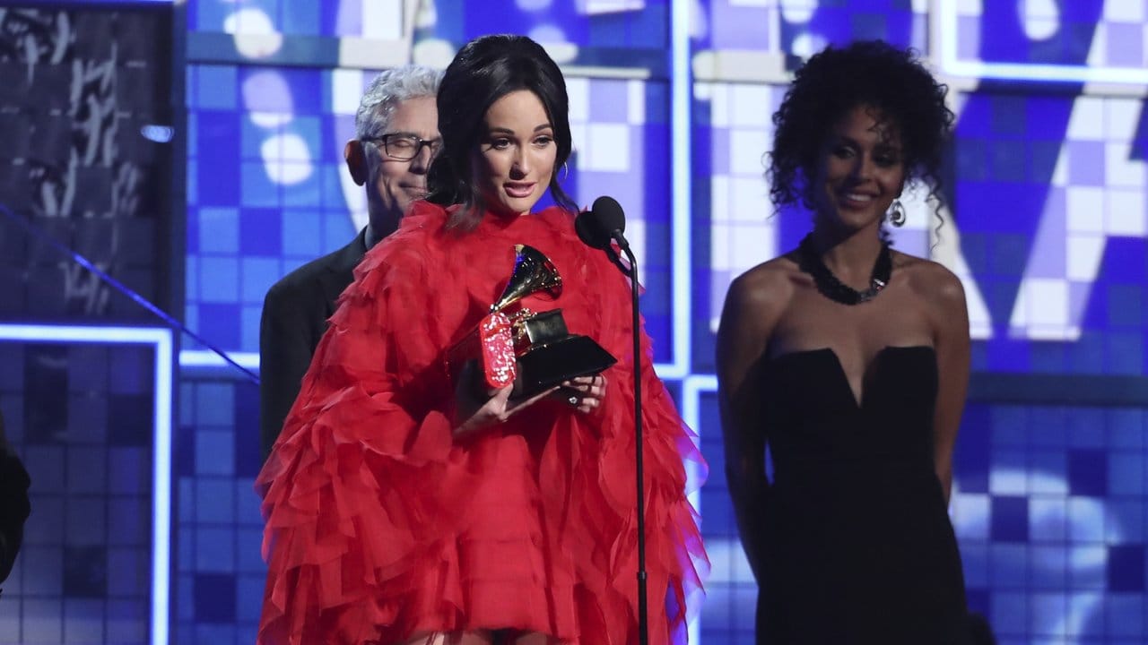 Album des Jahres: Die Country-Sängerin Kacey Musgraves hat die Königs-Kategorie bei den Grammys gewonnen.