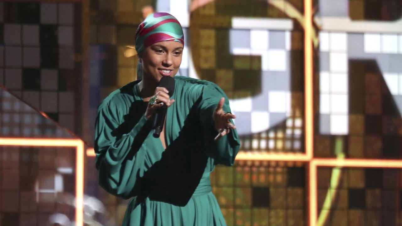 Moderatorin Alicia Keys führte souverän durch die Show.