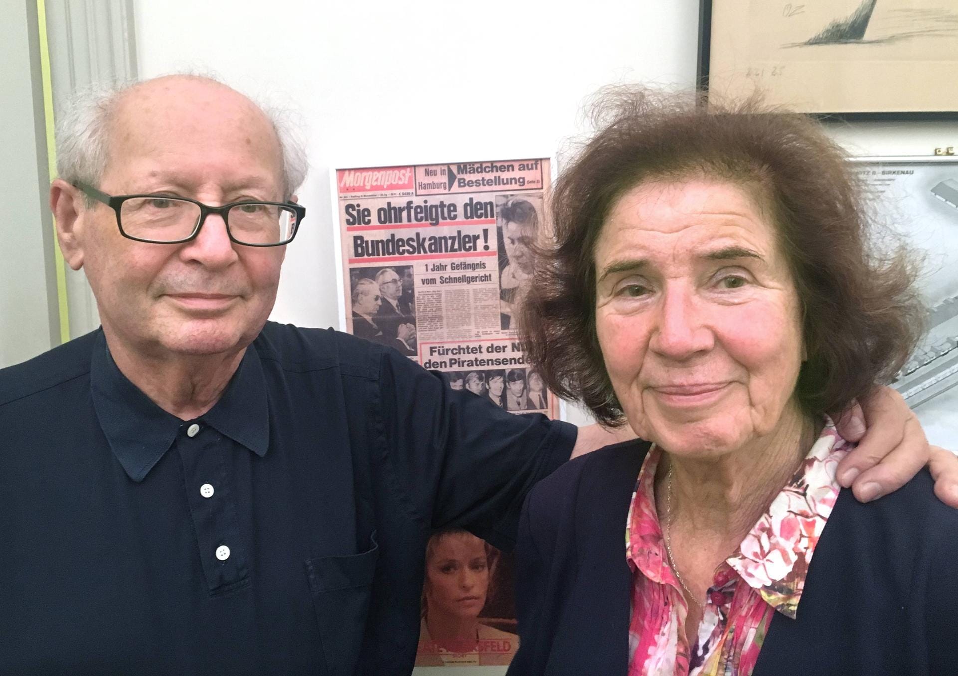 Oktober 2018: Beate und ihr Mann Serge Klarsfeld haben es sich zu ihrer Aufgabe gemacht, Nazi-Verbrechen zu verfolgen.