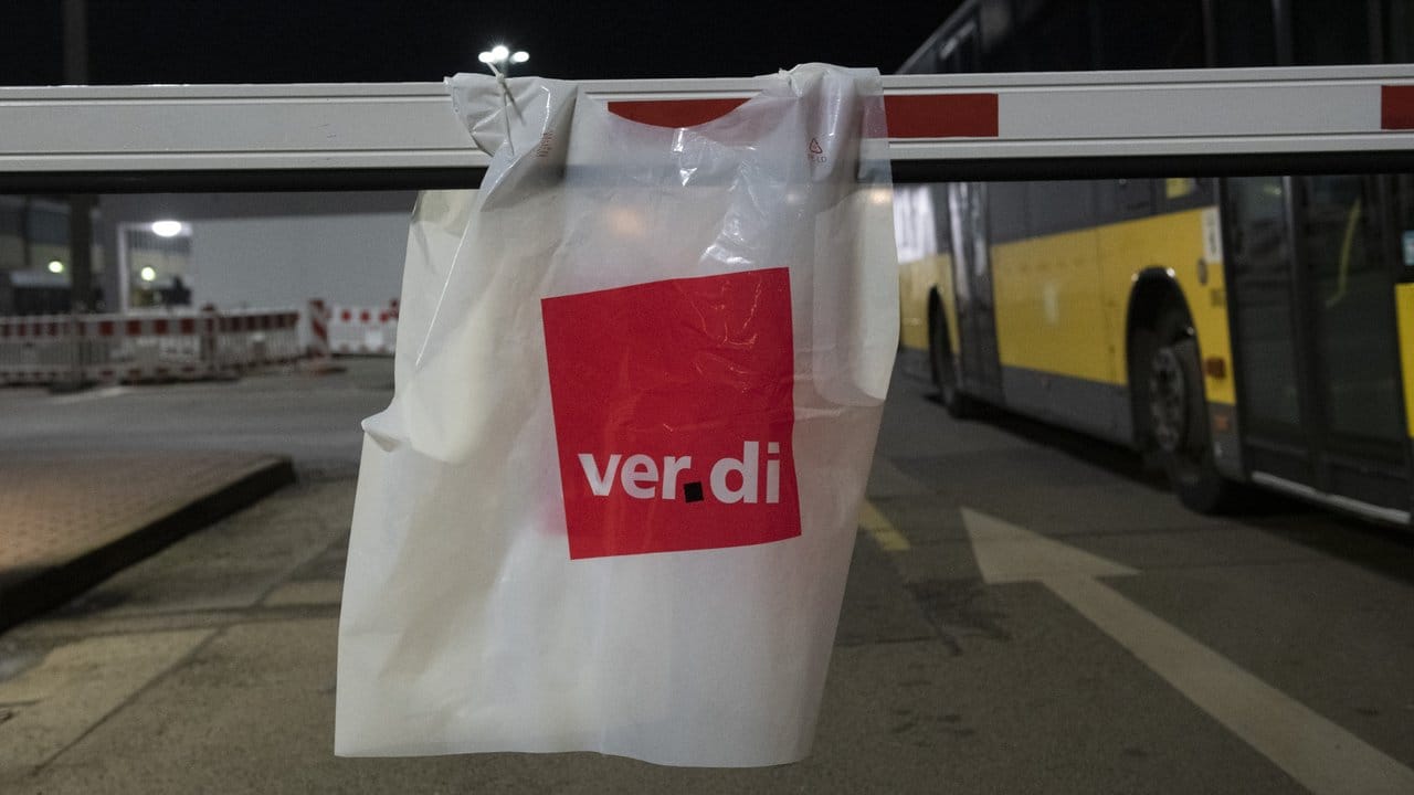 Die Gewerkschaft Verdi hatte die 14000 BVG-Beschäftigten zu einem Warnstreik aufgerufen.