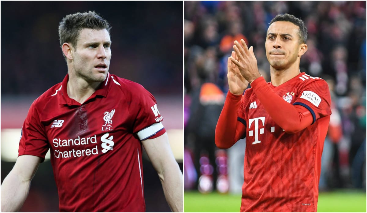 Das Duell der Gegensätze. Während sich James Milner insbesondere durch seine Athletik und Zweikampfhärte auszeichnet, brilliert Thiago mit seiner Übersicht und Finesse am Ball. Auch wenn Thiago mit seiner Genialität ein Spiel entscheiden kann, neigt er doch zu Schlampigkeiten. Ein Ritt auf der Rasierklinge. 5:5