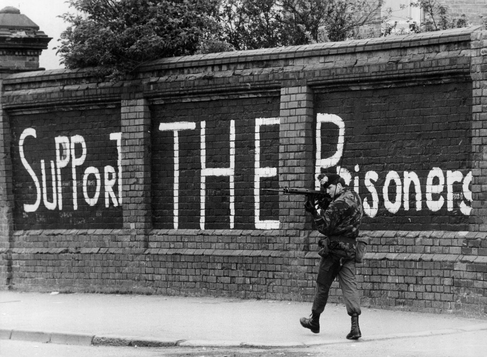 IRA-Kämpfer im Hungerstreik bekamen 1981 viel Unterstützung.