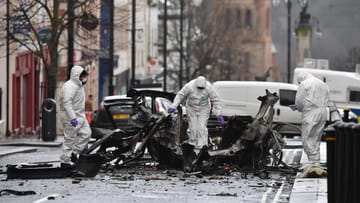 Autobombe im Januar 2019 in Londonderry.