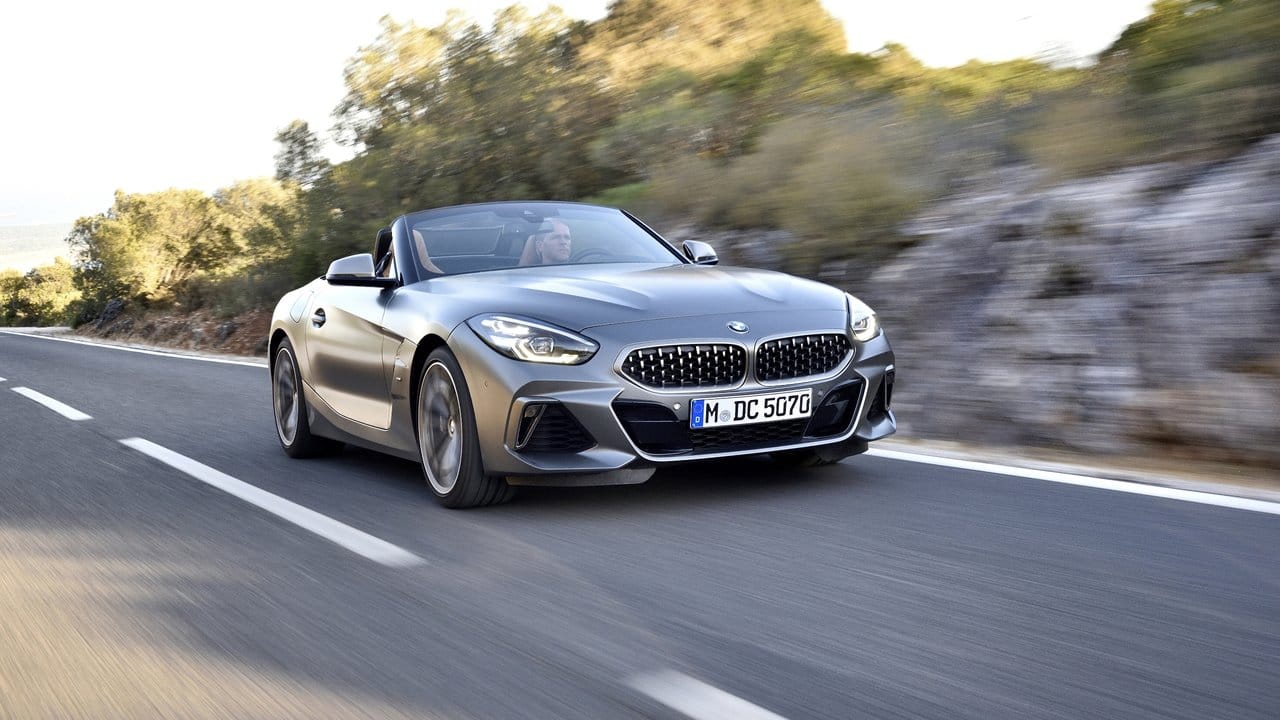 Startet im März zunächst mit einem rund 200 PS starken Vierzylinder: Der neue BMW Z4.