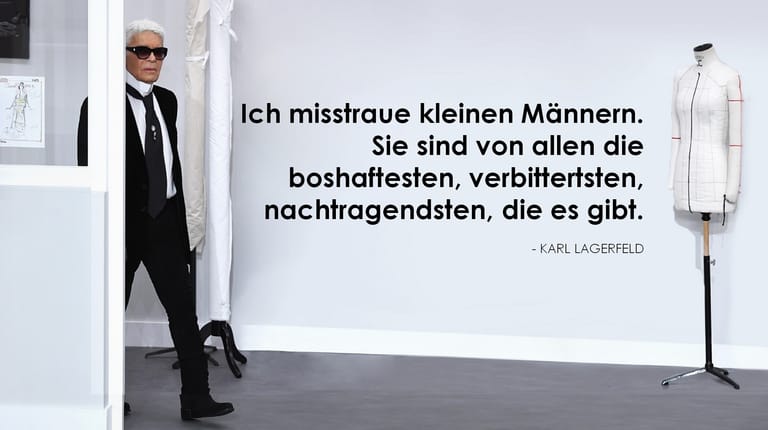 Karl Lagerfeld Seine besten Sprüche