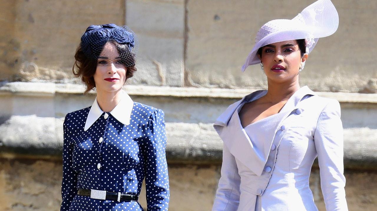 Abigail Spencer und Priyanka Chopra: Die beiden Freundinnen von Meghan waren auch bei ihrer Hochzeit.