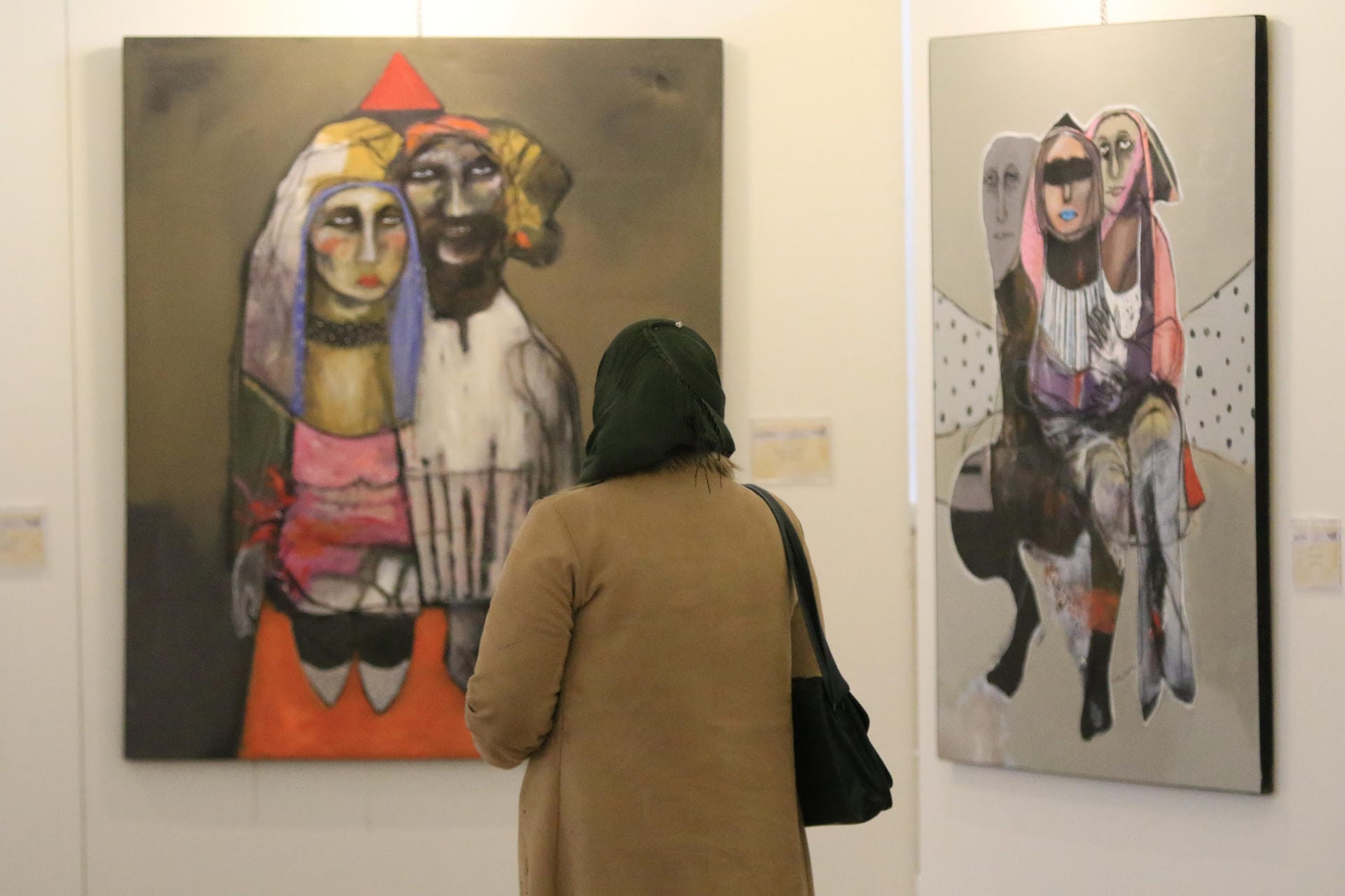 Im Mossul Museum wird Anfang des Jahres eine Ausstellung mit zahlreichen Malereien gezeigt.