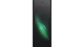 Samsung's new Galaxy Fold smarSamsung Galaxy Fold zusammengeklappt.t phone which features the world's first 7.3-inch Infinity Flex Display that works with the next-generation 5G networks