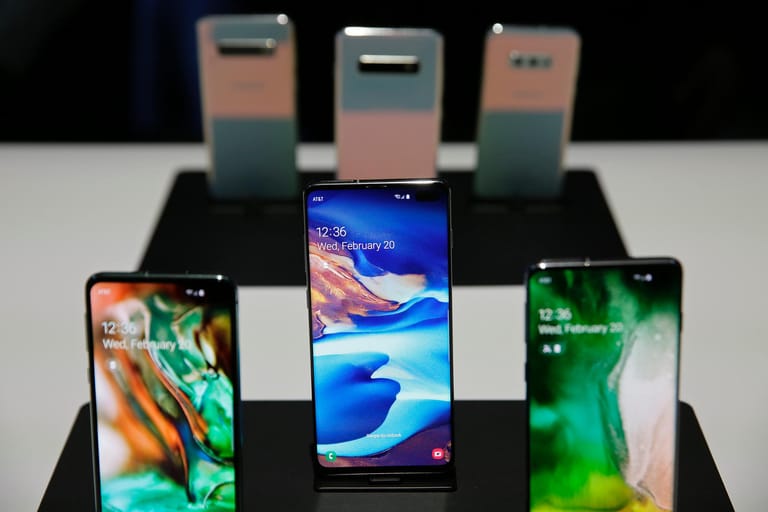 Die neuen Samsung Galaxy S10-Smartphones