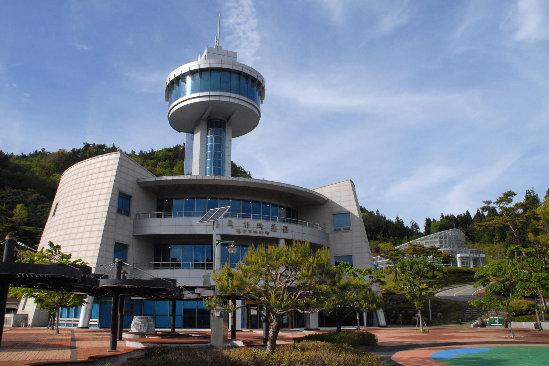 Eigenwillige Architektur: Das Tea Museum of Korea in der Nähe von Boseong.