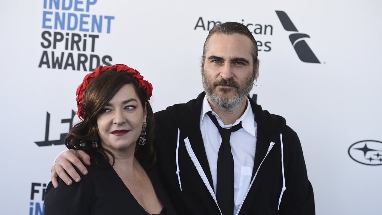 Lynne Ramsay (l) und Joaquin Phoenix kamen zu den 34. Lynne Ramsay (l) und Joaquin Phoenix kamen zu den 34.
