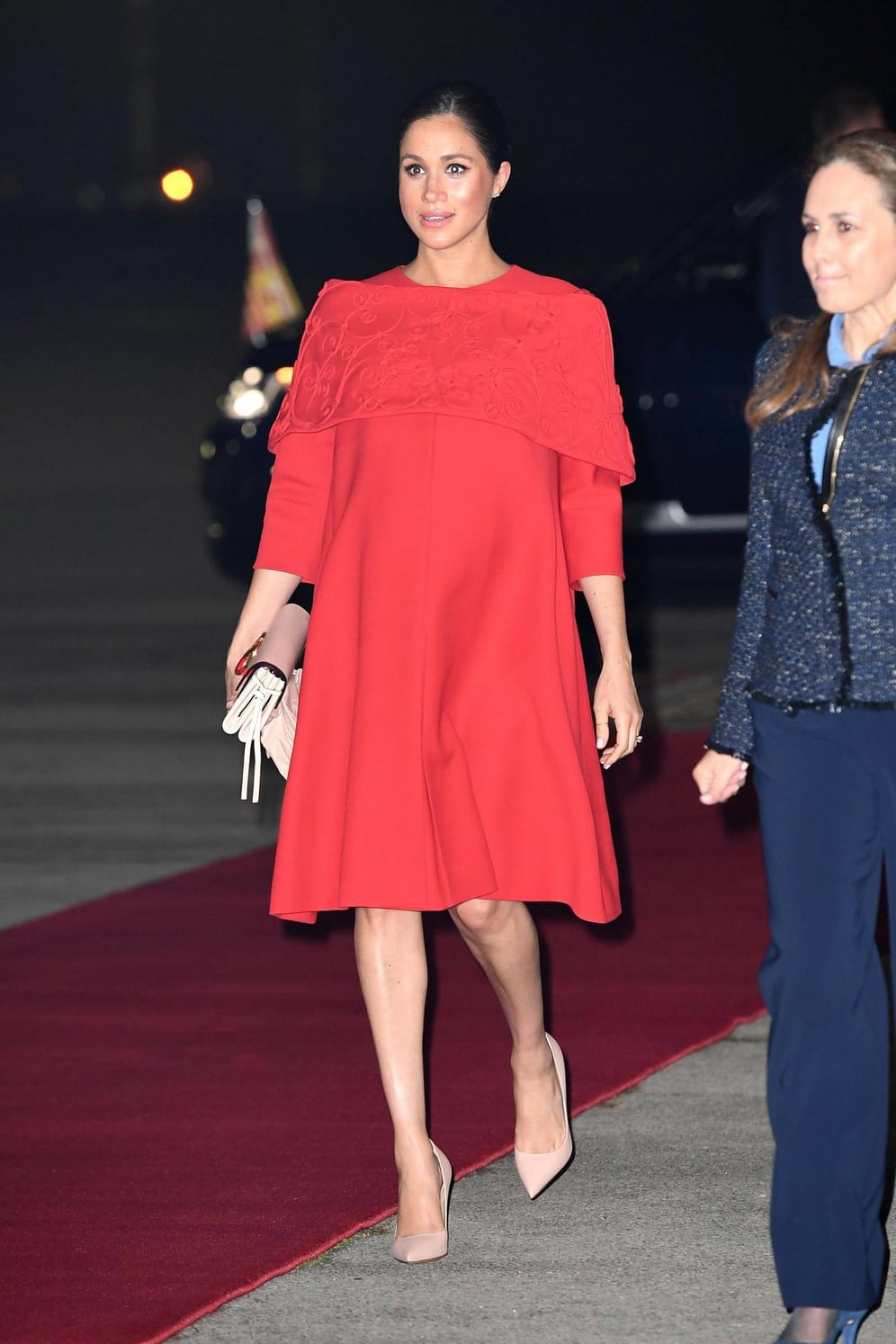 23. Februar 2019: Herzogin Meghan ist in Marokko angekommen.