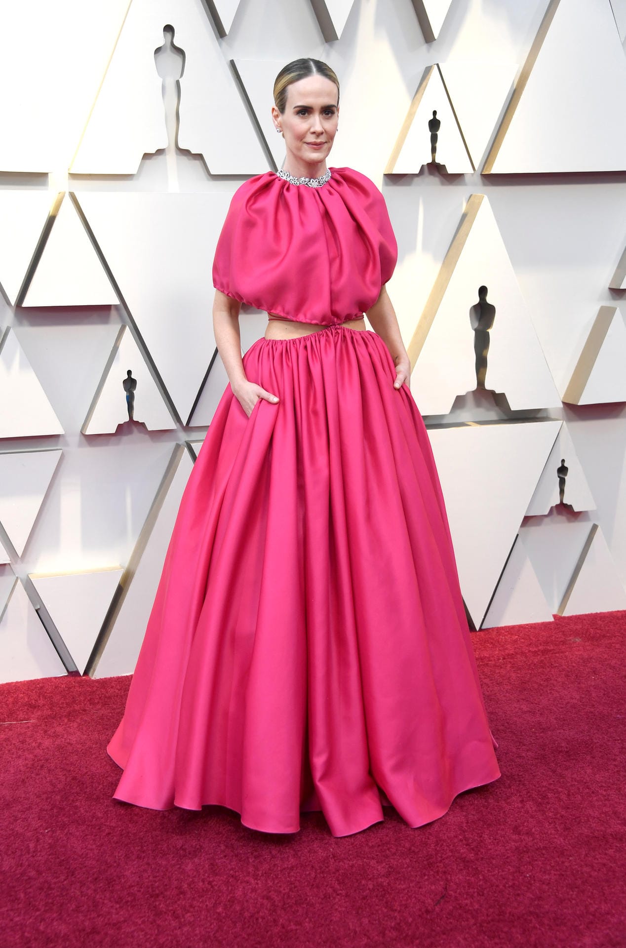 Sarah Paulson: Sie greift die Trendfarbe der diesjährigen Oscars auf – PINK!
