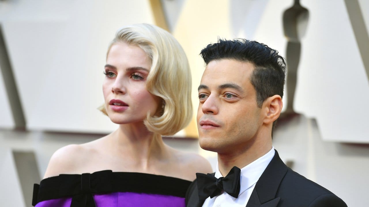 Rami Malek kam mit seiner Freundin Lucy Boynton zur Oscar-Verleihung.