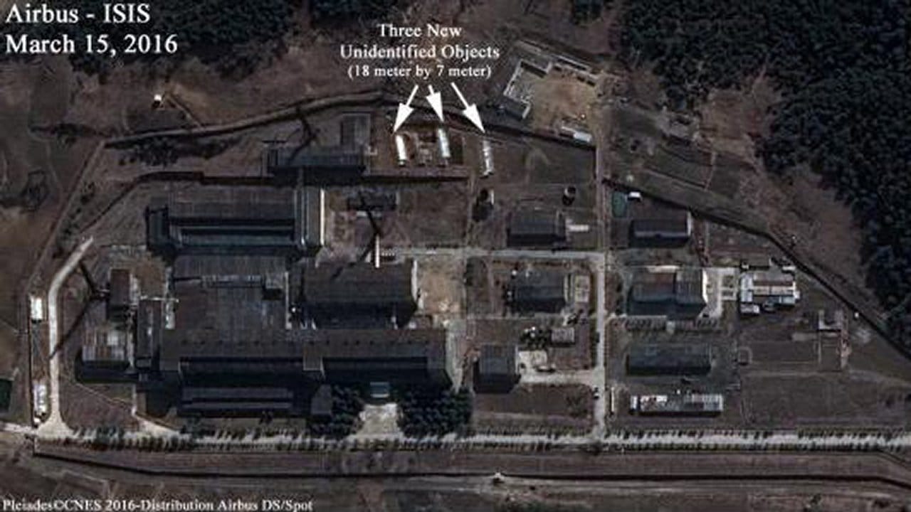 Vor knapp zwei Jahren wurden drei neue Objekte auf dem Gelände der nordkoreanischen Atomanlage Yongbyon entdeckt.
