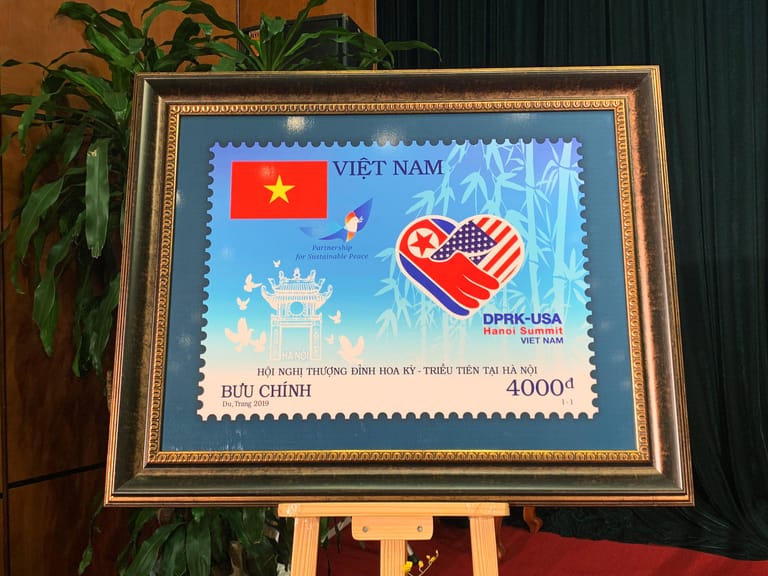 Sonderbriefmarke anlässlich des USA-Nordkorea Gipfels