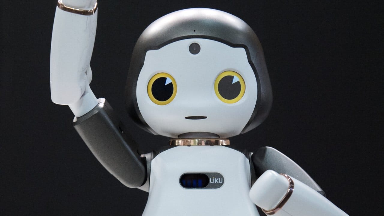 Der Roboter Liku soll möglichst menschlich auftreten und anderen das Gefühl vermitteln, dass sie gemocht werden.