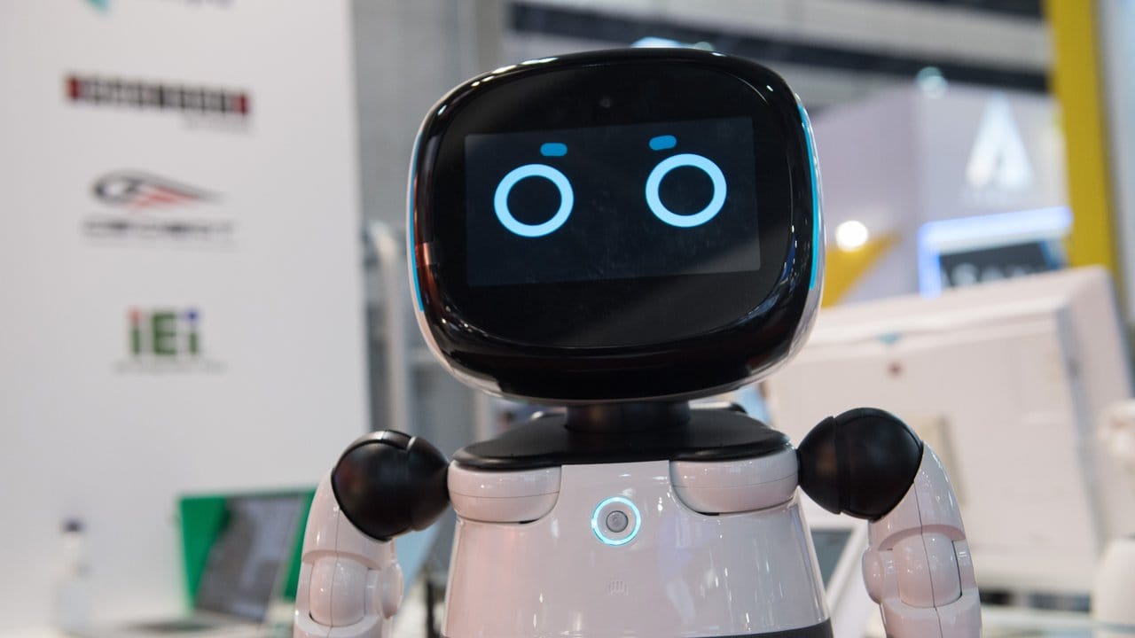 Hightech-Nanny: Roboter Kebbi kann Kindern Geschichten erzählen und Sprachunterricht geben.