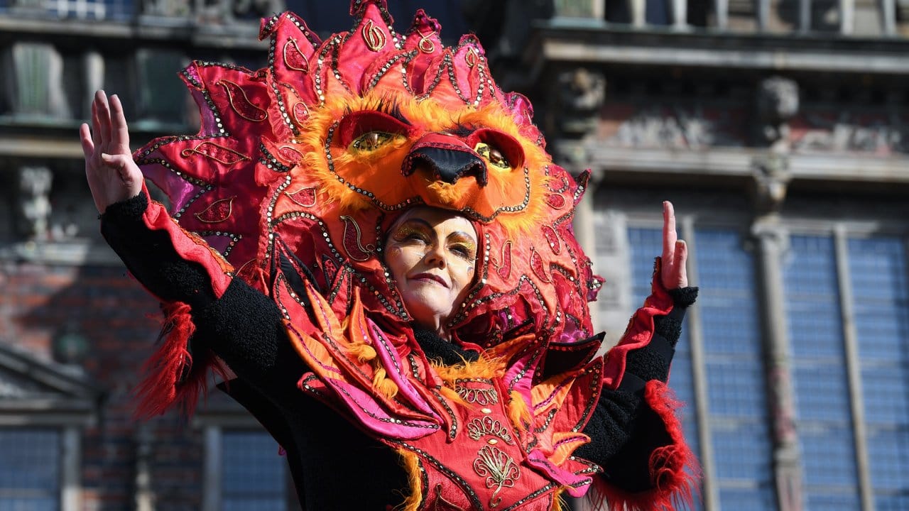 "Laune der Natur" war das Motto des diesjährigen Bremer Samba-Karnevals.