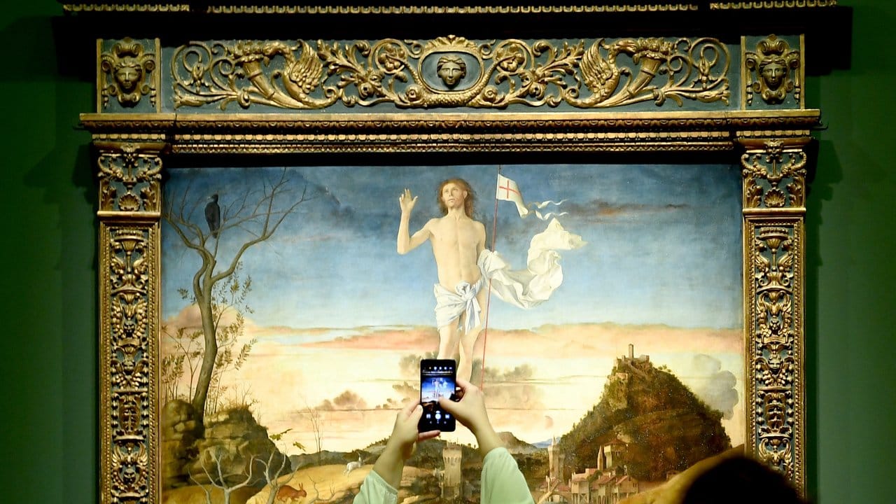 "Die Auferstehung Christi" von Giovanni Bellini. "Die Auferstehung Christi" von Giovanni Bellini.