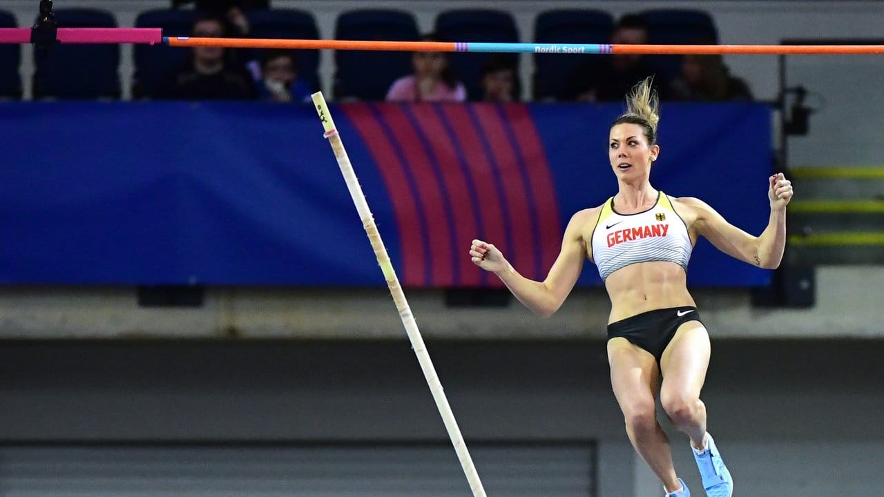 Stabhochspringerin Katharina Bauer reichten 4,40 Meter nicht, um sich für das Finale zu qualifizieren. Stabhochspringerin Katharina Bauer reichten 4,40 Meter nicht, um sich für das Finale zu qualifizieren.