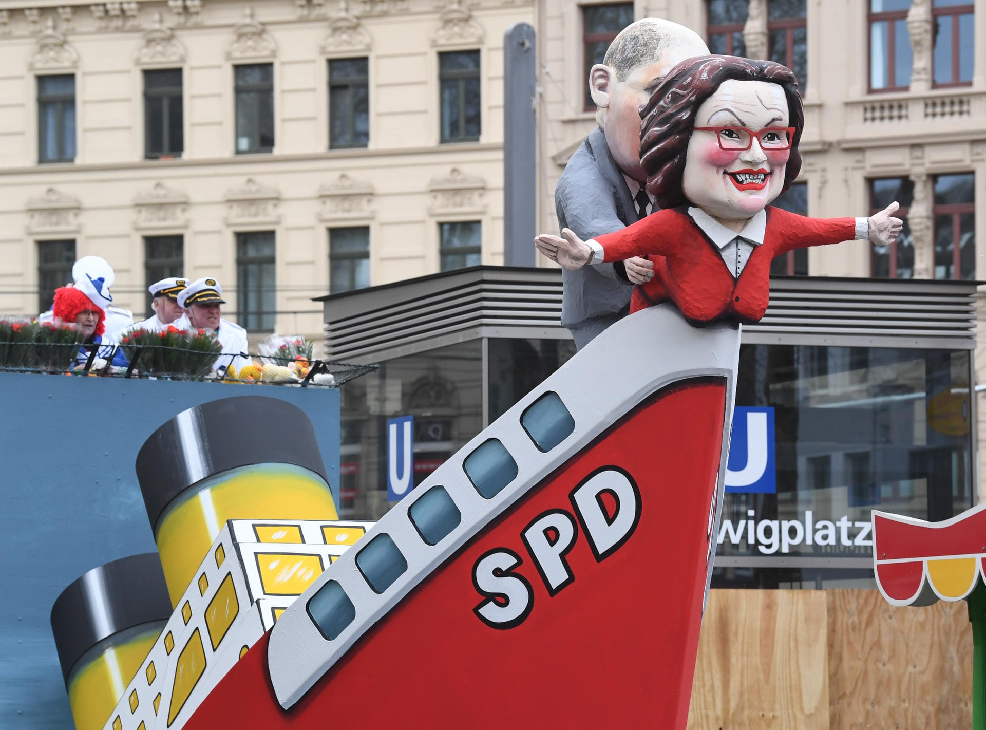 Die SPD-Krise: Die Kölner Karnevalisten haben Spott für das Führungsduo der Sozialdemokraten übrig.