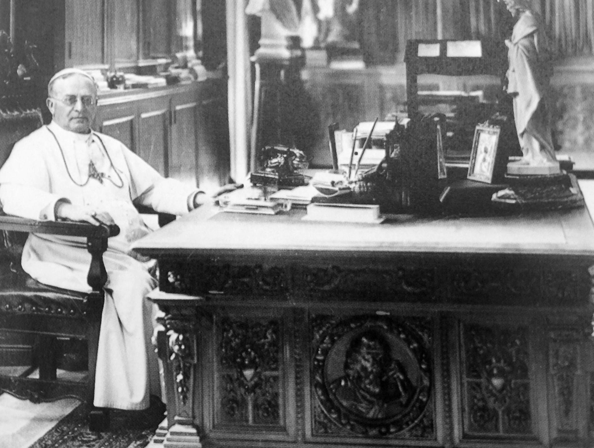 6. Februar 1922: Papst Pius XI. (Ambrogio Damiano Achille Ratti) kam aus Österreich. Er regierte den Vatikan bis zum Beginn des Zweiten Weltkriegs im Jahr 1939.
