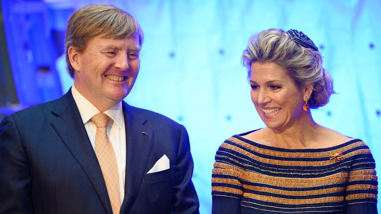 Der niederländische König Willem-Alexander und Königin Máxima in Bremen. Der niederländische König Willem-Alexander und Königin Máxima in Bremen.
