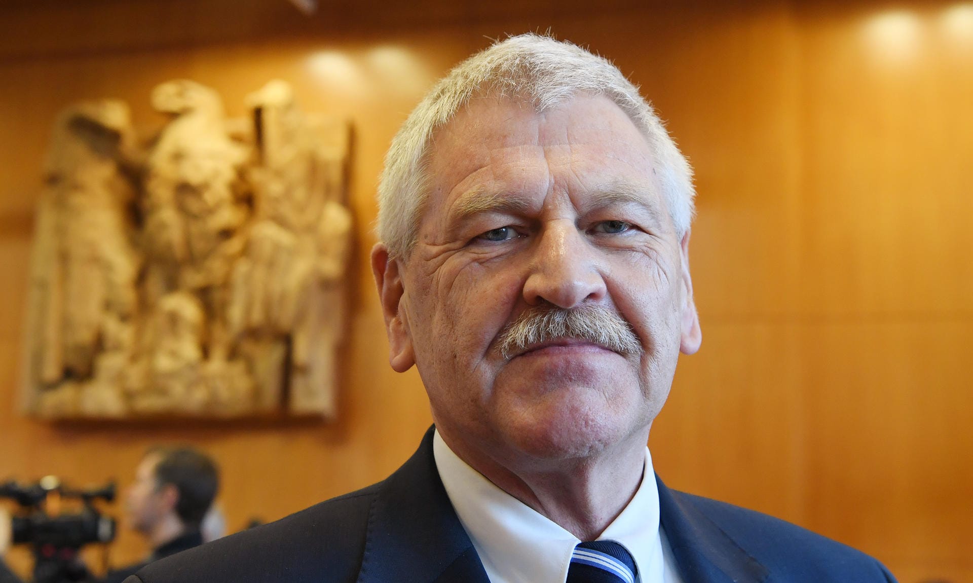Udo Voigt war jetzt fünf Jahre lang der einzige Europaparlamentarier der rechtsextremen NPD, deren Vorsitzender er viele Jahre war.