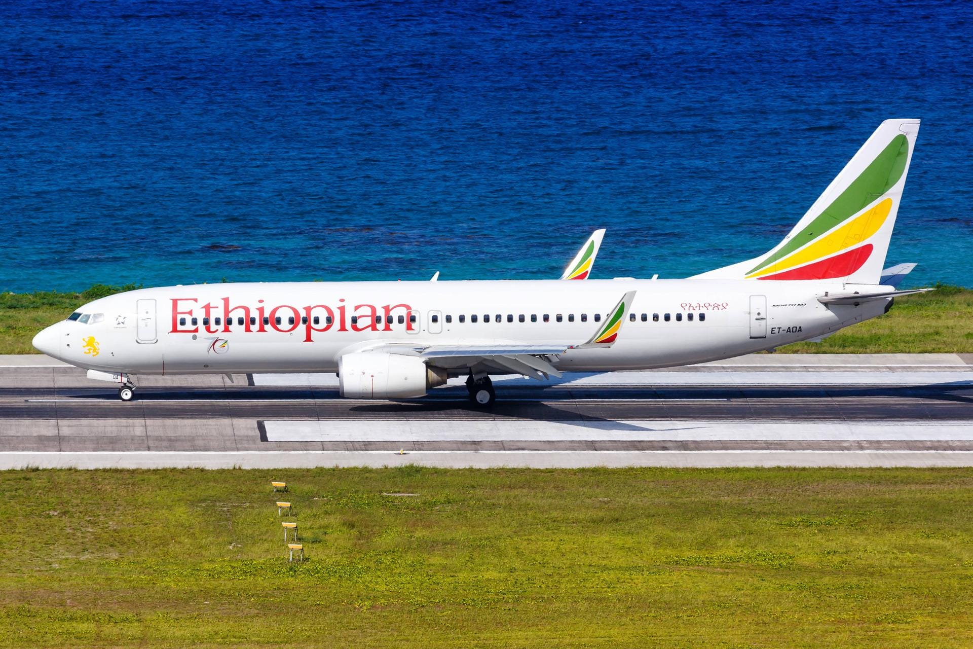 Eine Boeing 737-800 der Ethiopian Airlines: Ein solches Flugzeug ist jetzt abgestürzt.