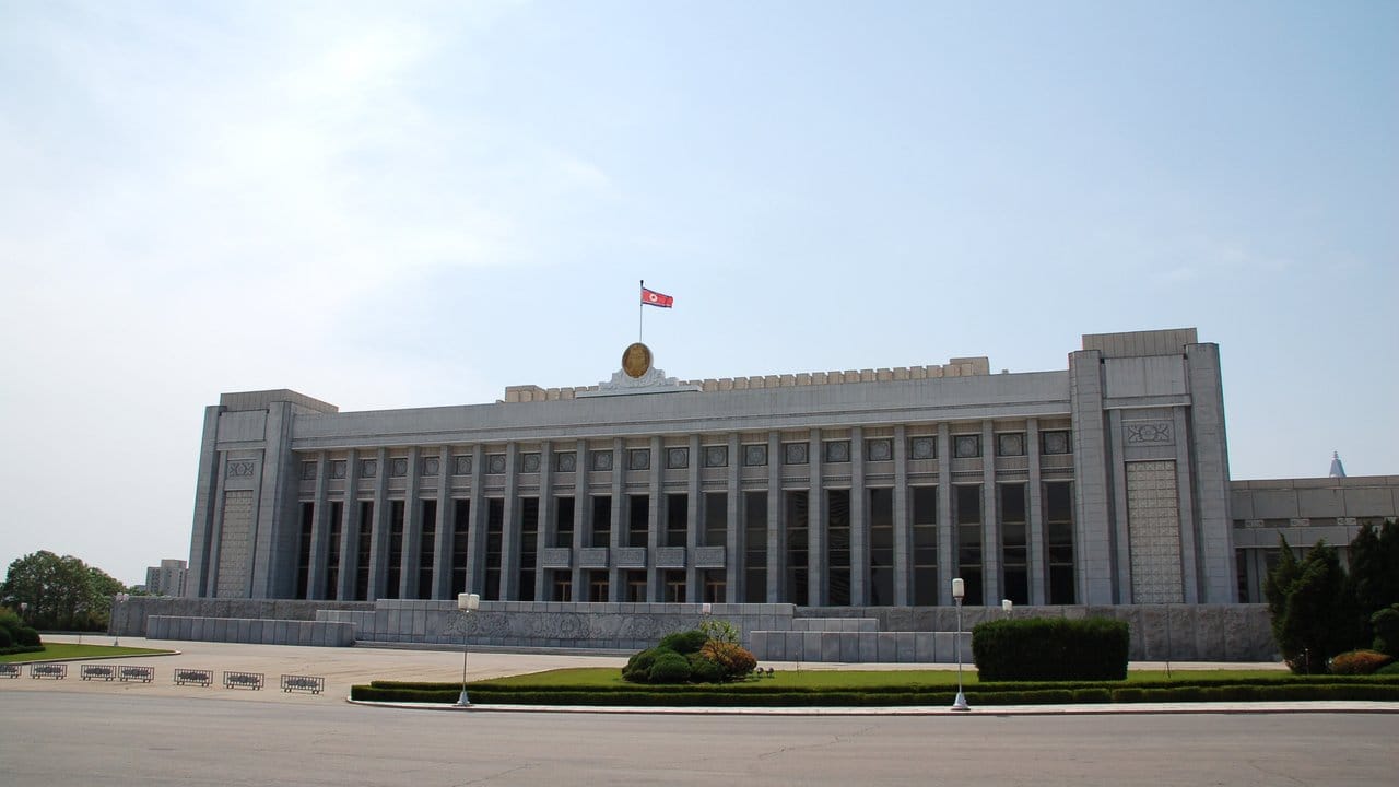 Das Parlament in Pjöngjang.