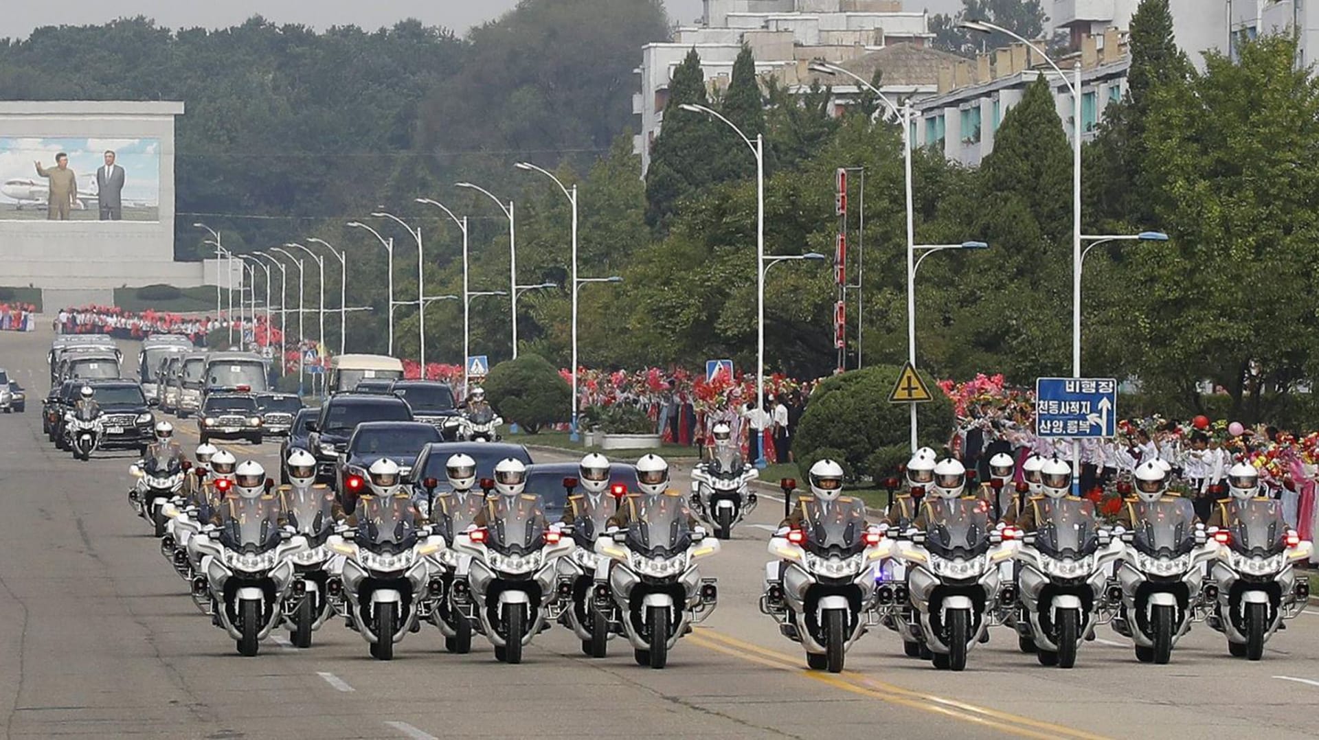 Kim Jong Un in Pyeongyang, Nordkorea