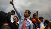 "Wir sind kurz davor, unsere Freiheit zurückzuerobern", sagte der 35-Jährige bei einer Demonstration gegen die Regierung in der Hauptstadt Caracas.