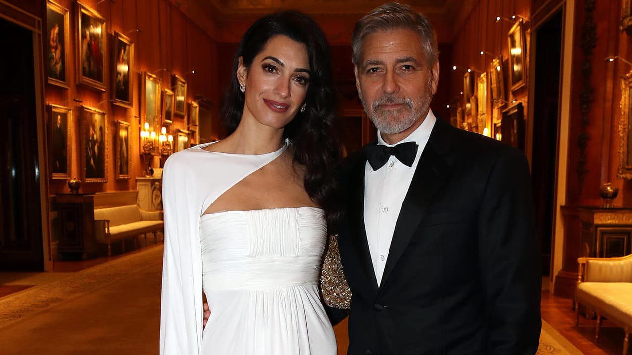 Amal und George Clooney.