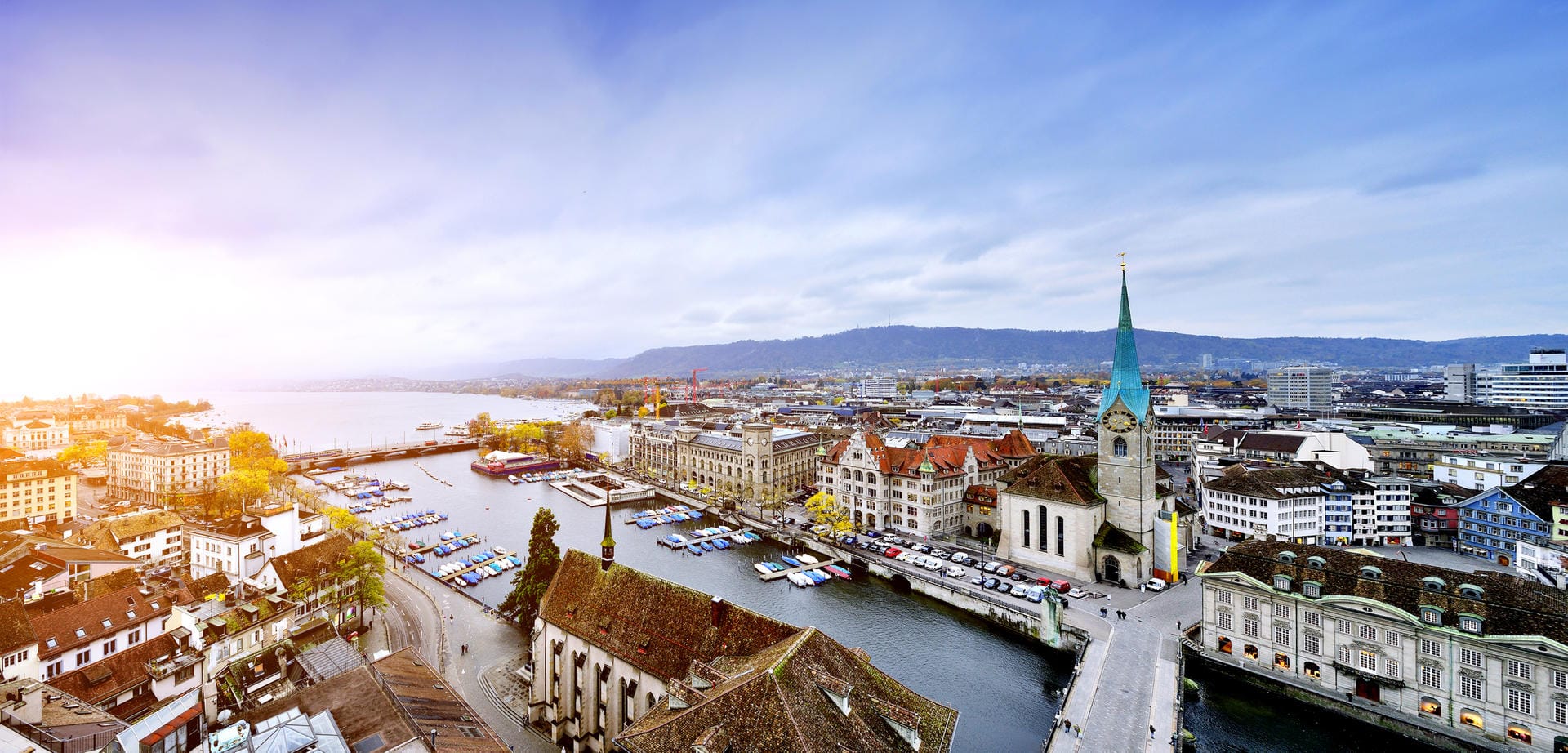 Platz 2: Zürich – die größte Stadt der Schweiz ist die zweit lebenswerteste Stadt der Welt.