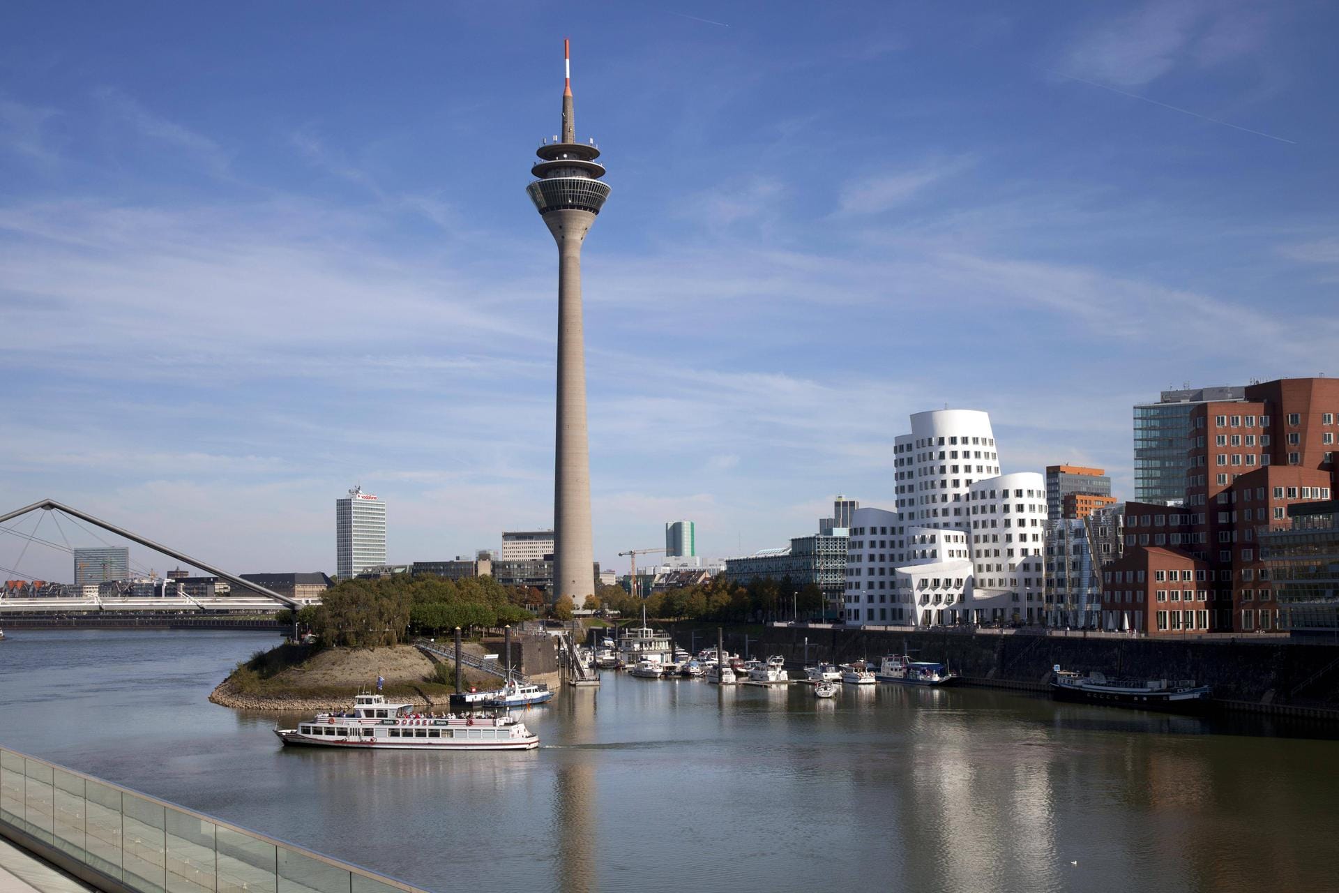 Platz 6: Medienhafen Düsseldorf – die Rheinmetropole reiht sich in die lebenswertesten Städte Deutschlands ein.