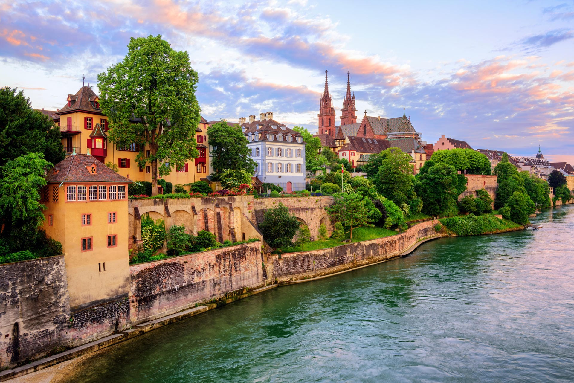 Platz 10: Basel – die am Rhein gelegene Schweizer Großstadt schaffte es gerade noch in die Top Ten der lebenswertesten Städte