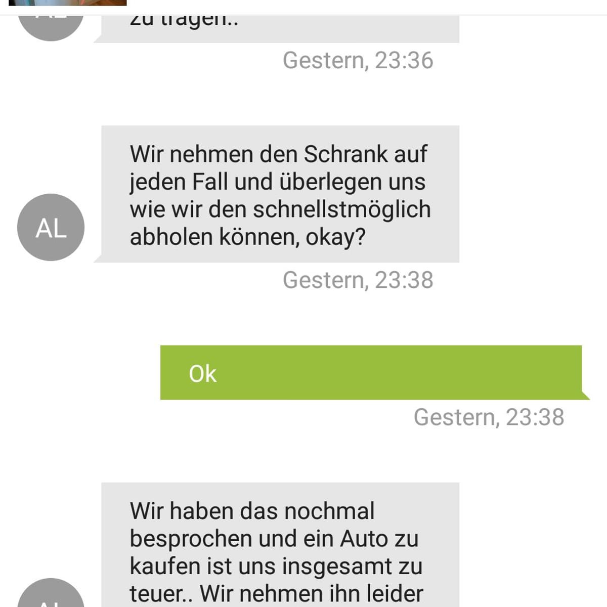 Kleinanzeigen: Im Chat mit den Phishing-Betrügern 